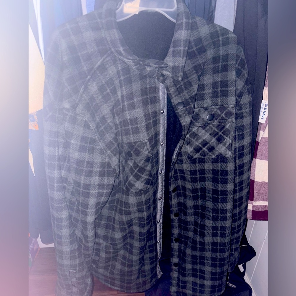 Plaid sweater